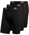 adidas Men's Performance Long Boxer Brief Underwear (3 Pack) Size Medium 32-34