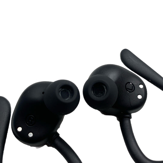True Wireless Earbuds A12 Black Headphones Gym Workout Fitness Over The Ear