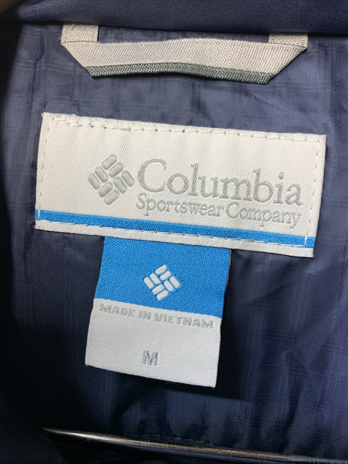 Columbia Women's Mighty Lite Hooded Jacket Nocturnal Medium Long Sleeve WL5033