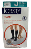 Jobst Relief Firm Compression Sock Medium Beige Unisex Firm 20-30mmHg All-around