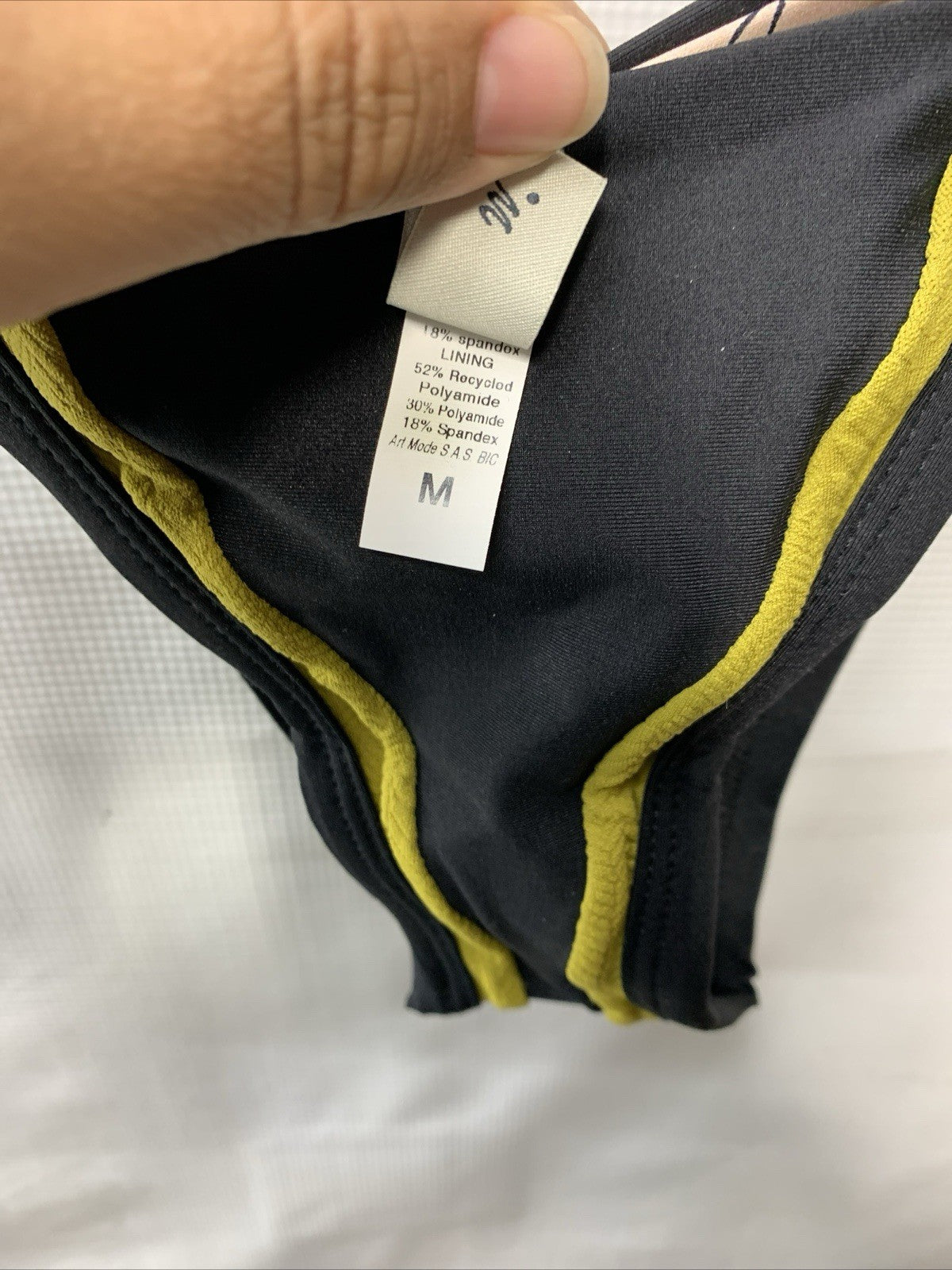 Maaji Women's Standard Regular Rise-Bottom Medium Black Cheeky coverage Pull On