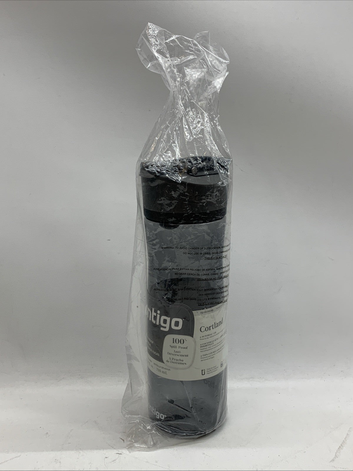 Cortland 24oz Tritan Water Bottle Storage with Spout Cover Perfect for On-the-Go