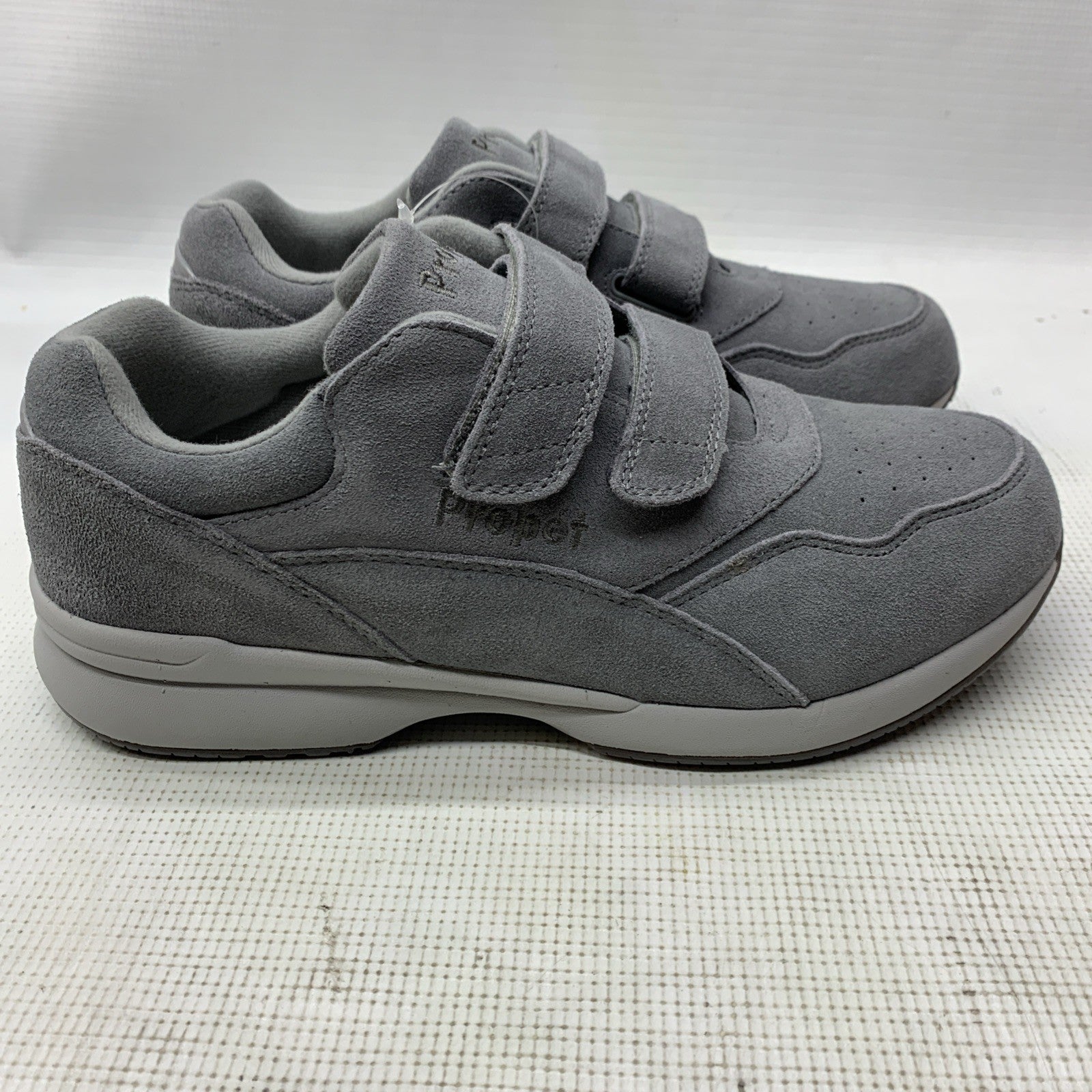 Propet Tourwalker Strap Women's Walking Shoes Gray Sneaker W3902 Size 9x(2E)