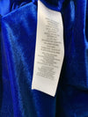 Aidan Mattox by Adrianna Papell Women's Stretch Velvet Column Gown Size 12, Blue