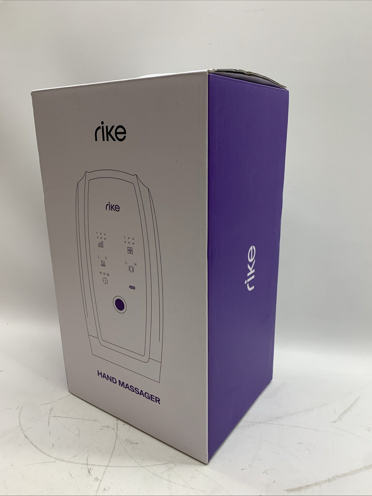 Hand Massager 6 Modes 6 Intensities Hand Massager with Heat & Compression Black