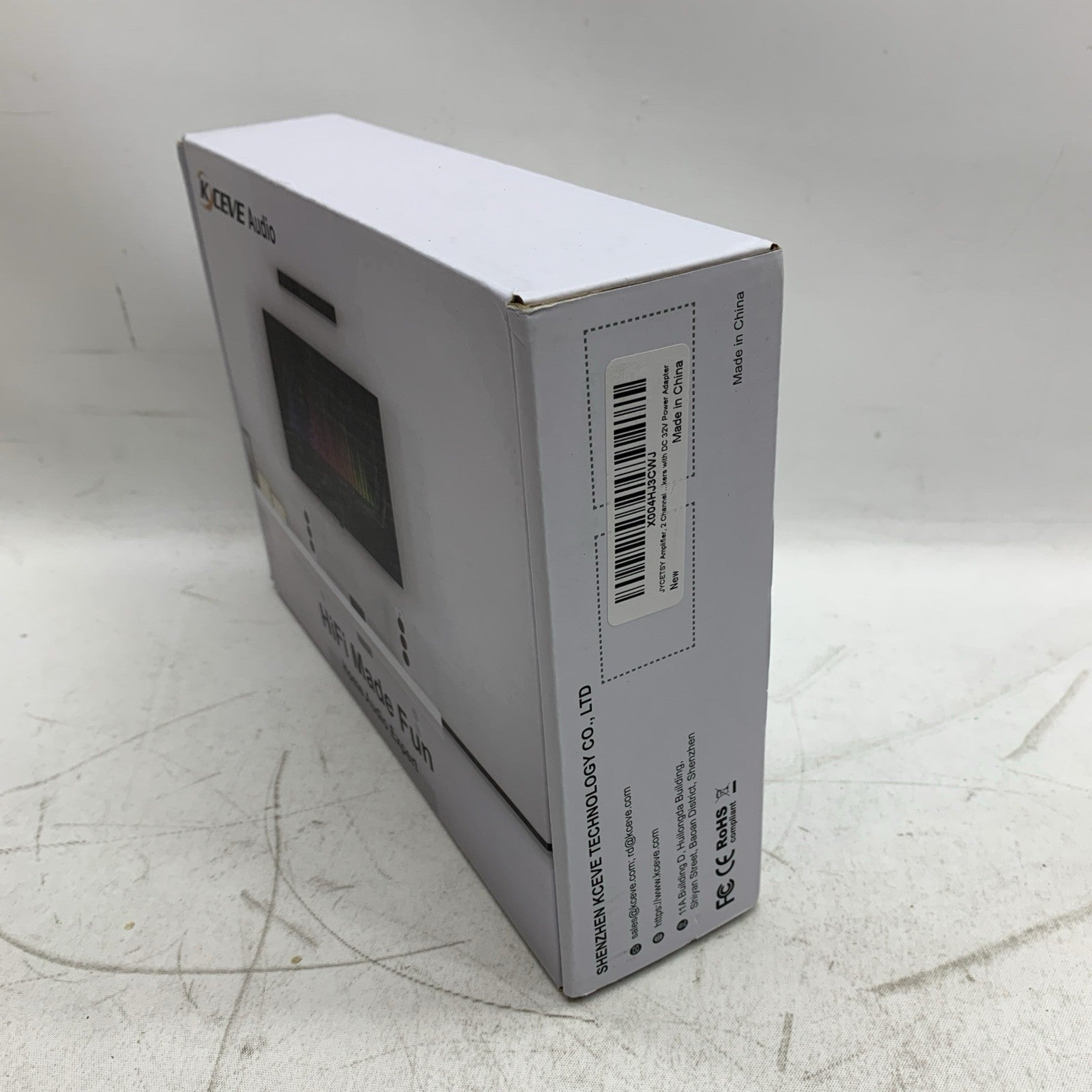 V3 Stereo Amplifier Home Audio 300 Watts X2 Power TPA3255 Class D Mini Amp 2 Cha