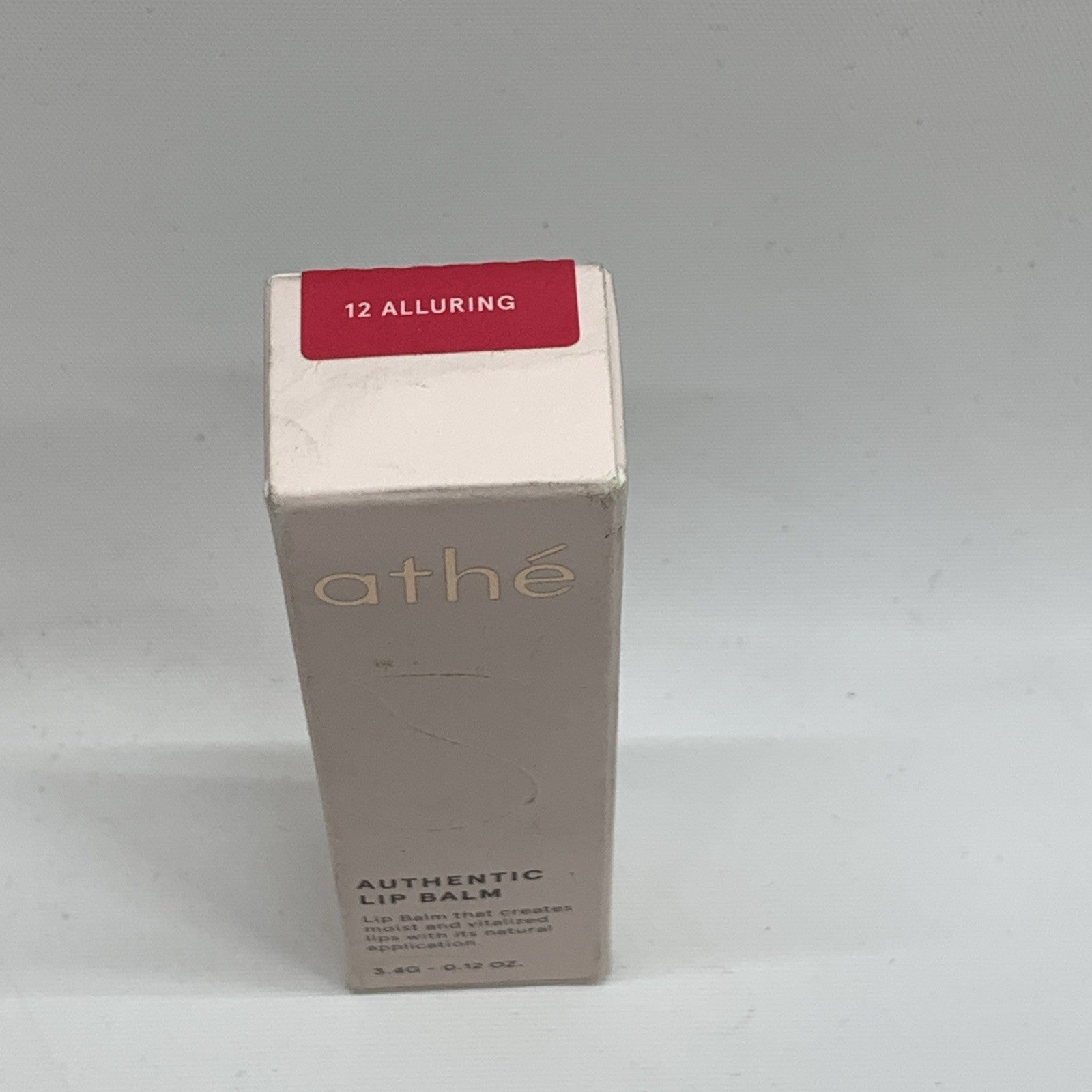 athe Authentic Lip Balm 3.4g Moisturizing Natural Color K-Beauty 12 Alluring