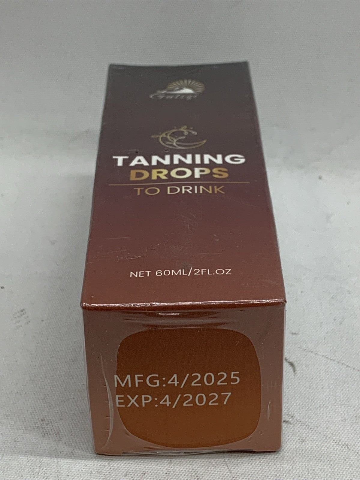 Guliqi Tanning Drops to Drink, Sunless Drinkable Tanning Drops 60 ml 2 fl.oz