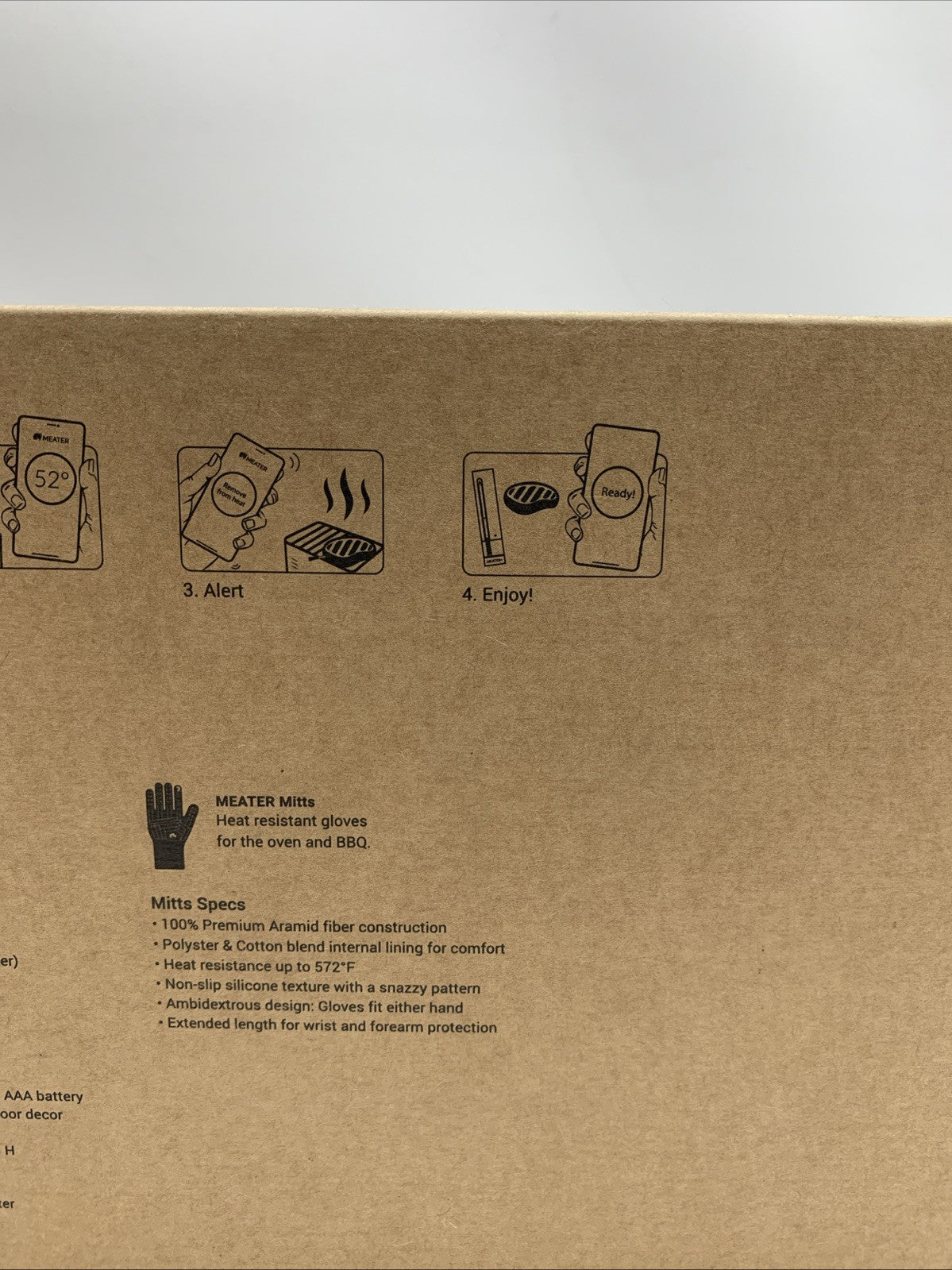 MEATER Plus Wireless Smart Meat Thermometer No-wire Dishwasher Safe Dual Sensor