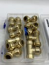 Sungator Plumbing Fittings 1/2 Inch Push Pex Fittings 1/2 Inch, 5 Each Coupling