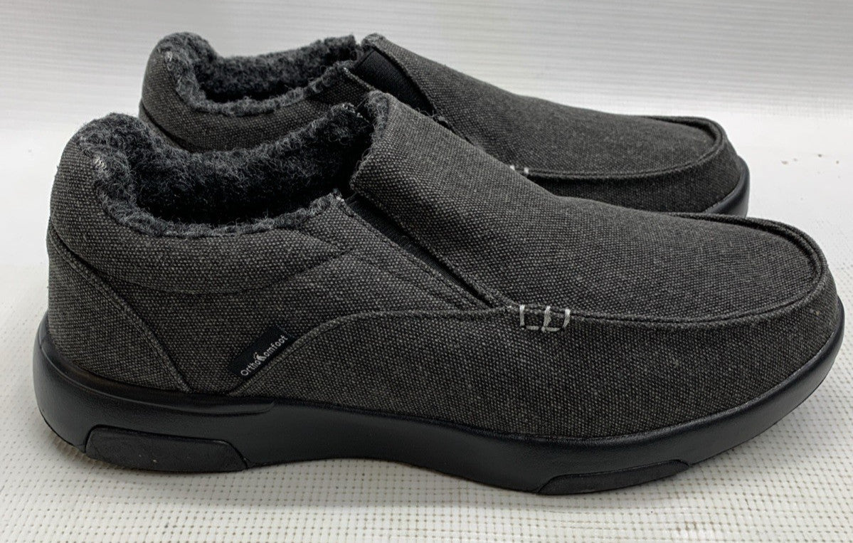 OrthoComfoot ZGBX02 Men's Slip-On Loafers Walking Low Top Casual Shoes Size 9