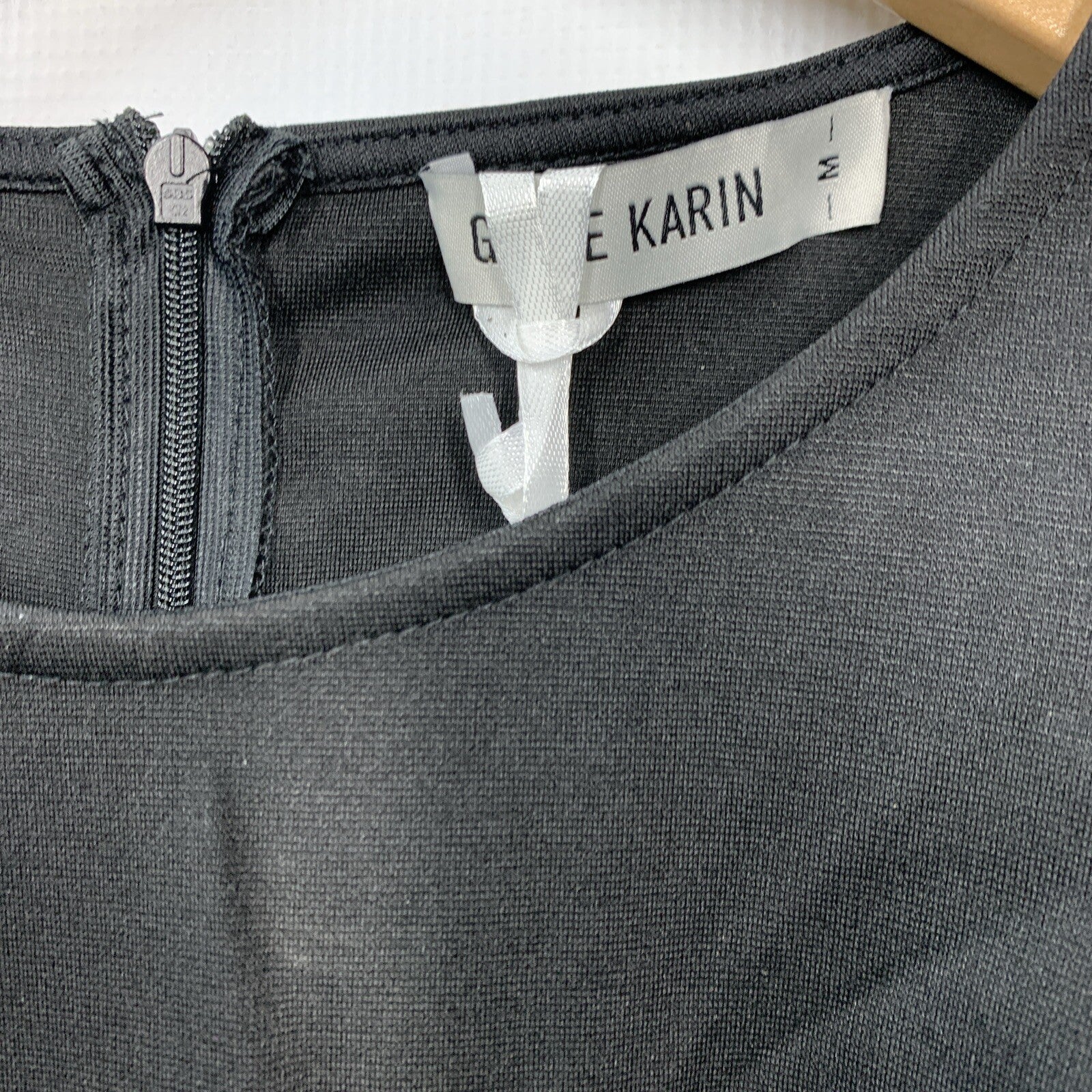 GRACE KARIN Women's Party Casual Guest Dress Short Flared Sleeves Black Medium