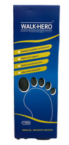Walk Hero Medical Orthotic Insoles High Arch Support Size M 6-6.5 / F 8-8.5