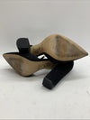 Aldo Nicholes Ankle Strap Pointed Toe Pumps Heeled Shoes Black Size 6 Sandal
