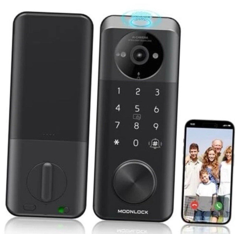 Umik Video Smart Lock with Camera 5 in 1 Keyless Entry Door Lock  w/App Control