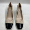 Bandolino Candy3 Womens Ivory 150 Block Heeled Sandal Slip-on Size 11 Square Toe