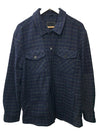 Billabong Mens Classic Long Sleeve Flannel Shirt M Collared Classic Chest Pocket