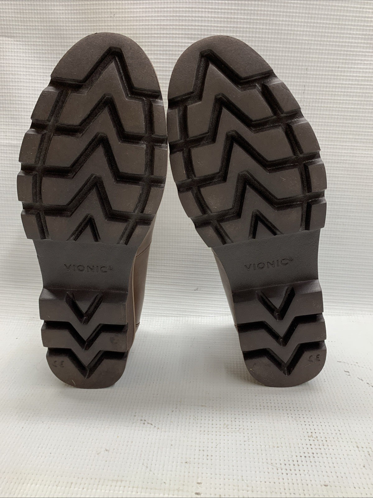 Vionic Women's Ava Wedge Loafer Brown Size 7W Slip-on Shoes Business Formal