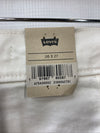 Levi's Women's Utility Long Pant Size 26x27 White A75430002 Loose with Pockets