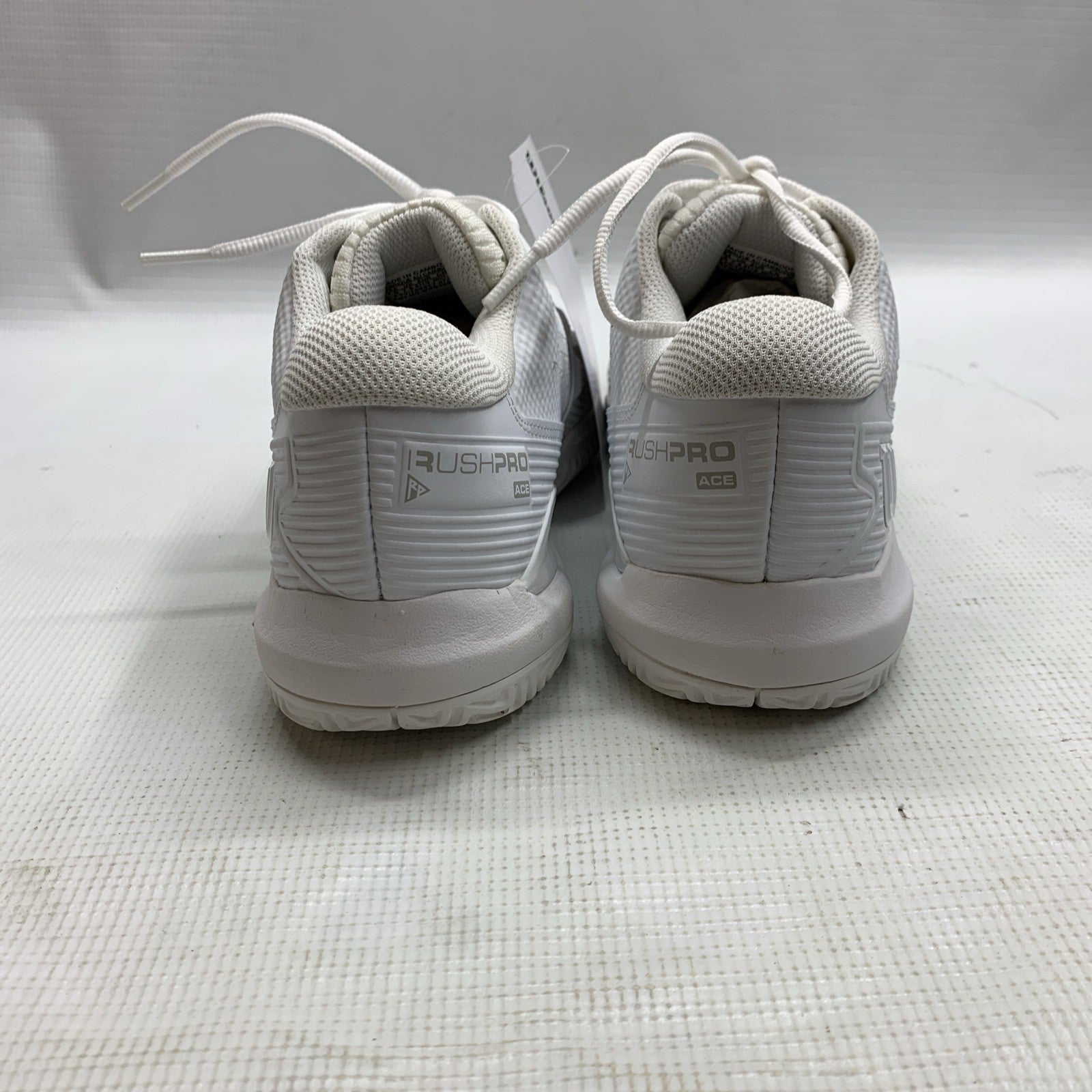 Wilson Rush Pro Ace W Tennis Shoes All White Women's Size 9.5 Lace-up Sneaker