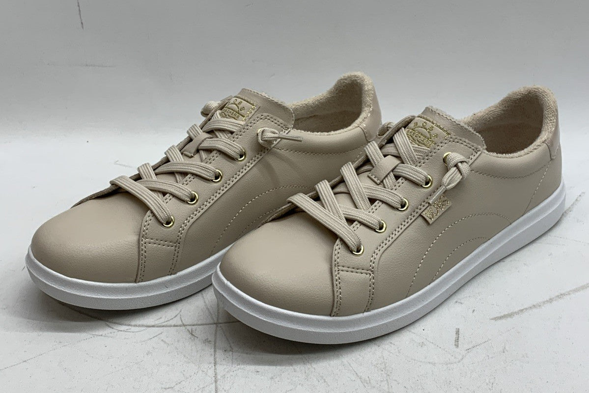 Bobs By Skechers DVINE-INSTANT DELIGHT Natural Sneakers 114456 Women's Size 8.5