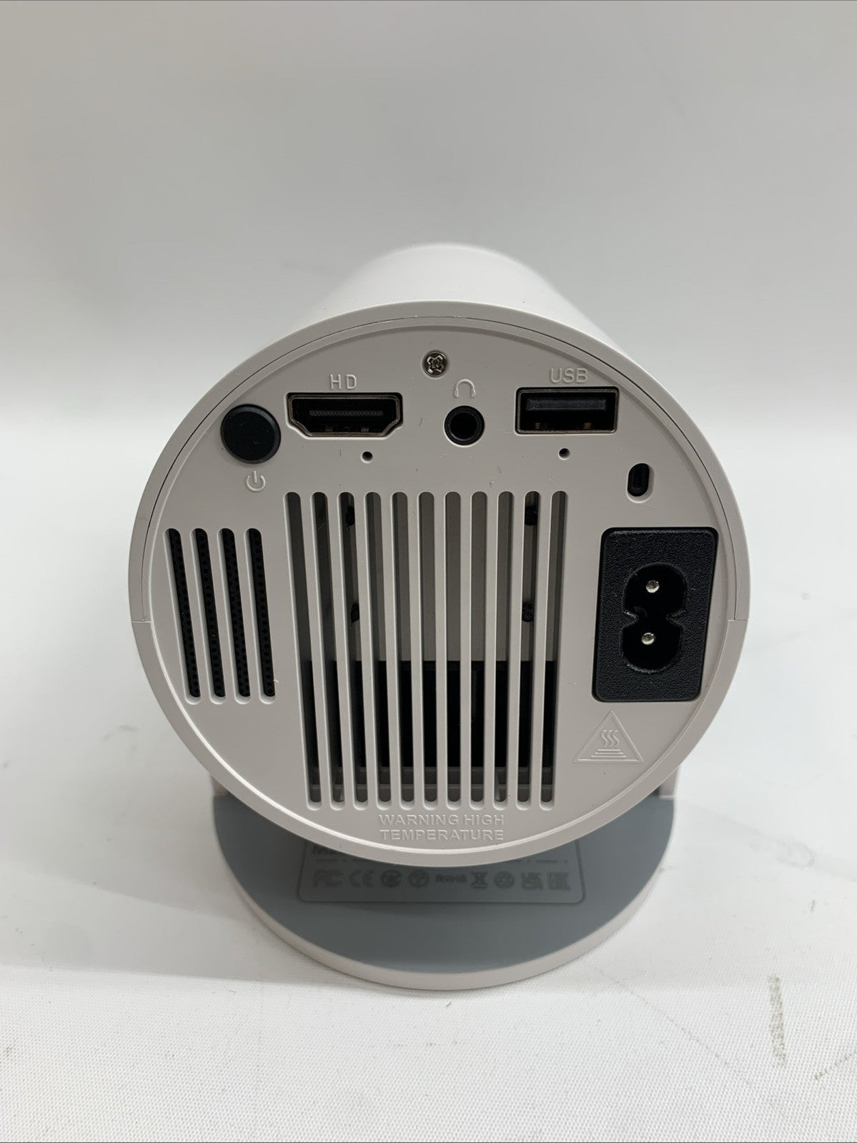 Gaimoo Home Business Cinema Theater Portable Projector WiFi Bluetooth GM200 Whit