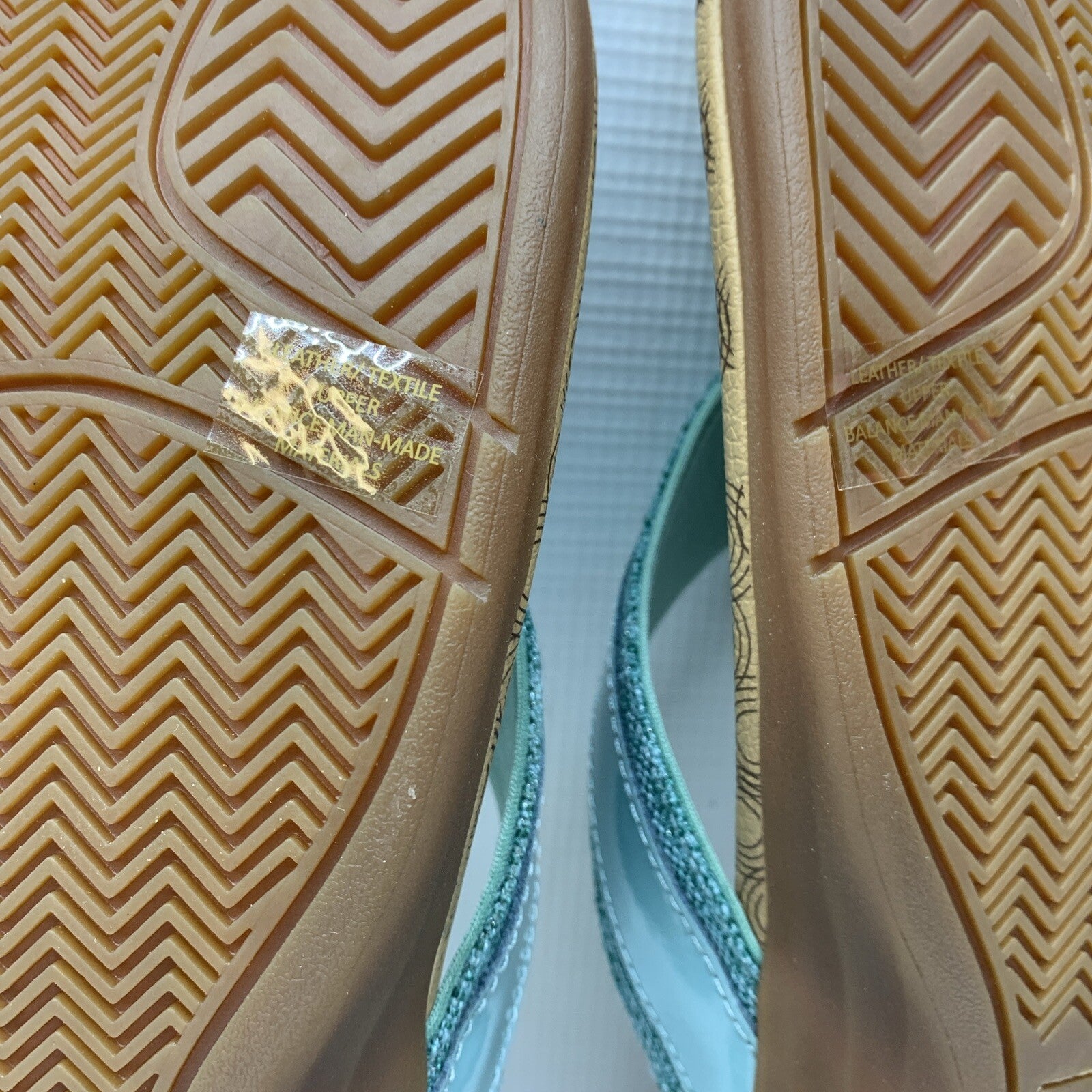Spenco Orthotic Women's Cabo Flip-Flop Size US 12D Aqua Leather/Textile Upper