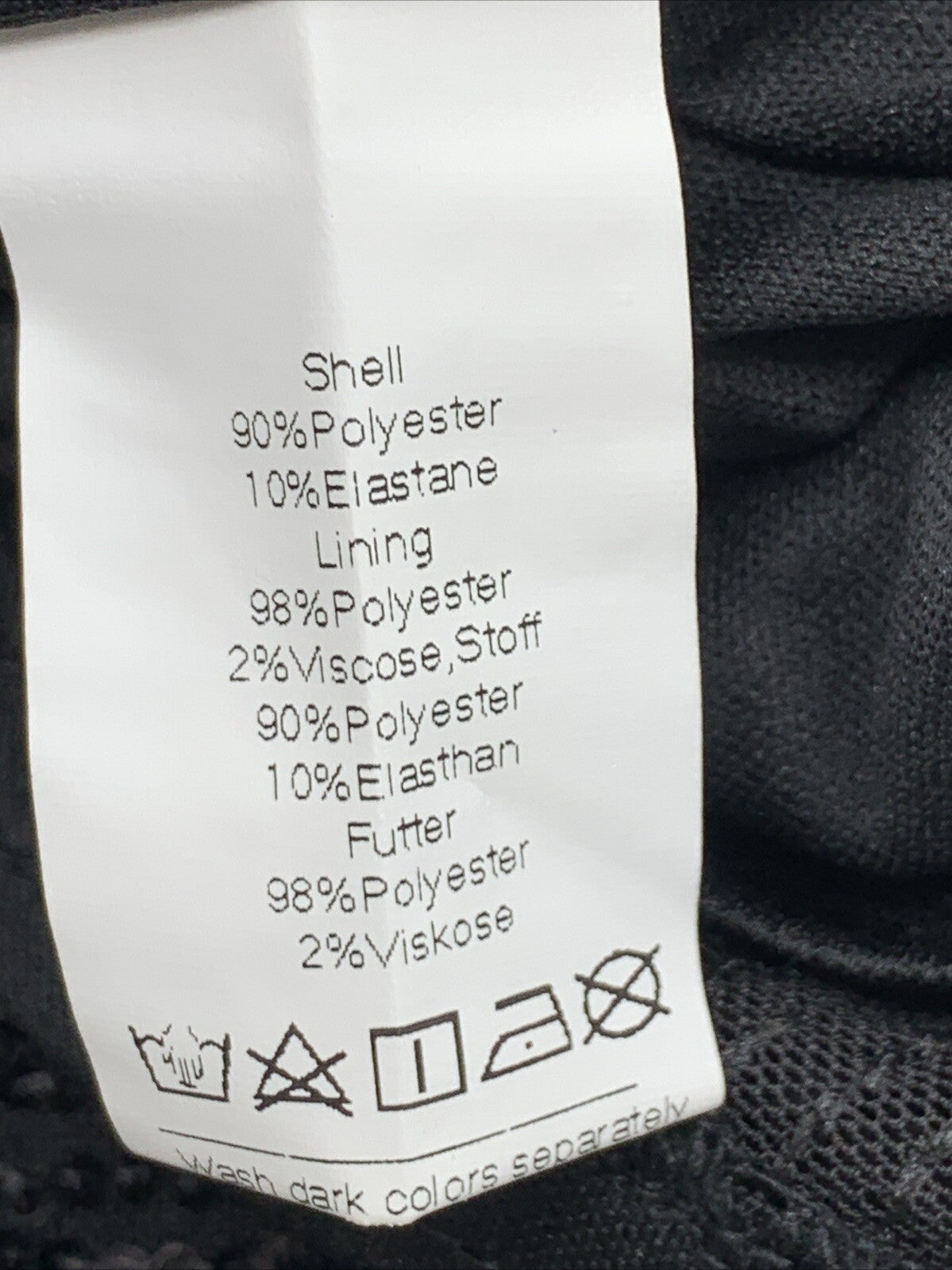 Grace Karin Black Cut In Sleeveless Sequin Front  Women’s Size Large Top Black