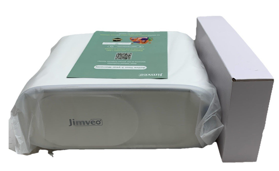 Projector [AI Auto Focus/Auto Lens Cap] Outdoor-Projector-4K with WiFi 6 White