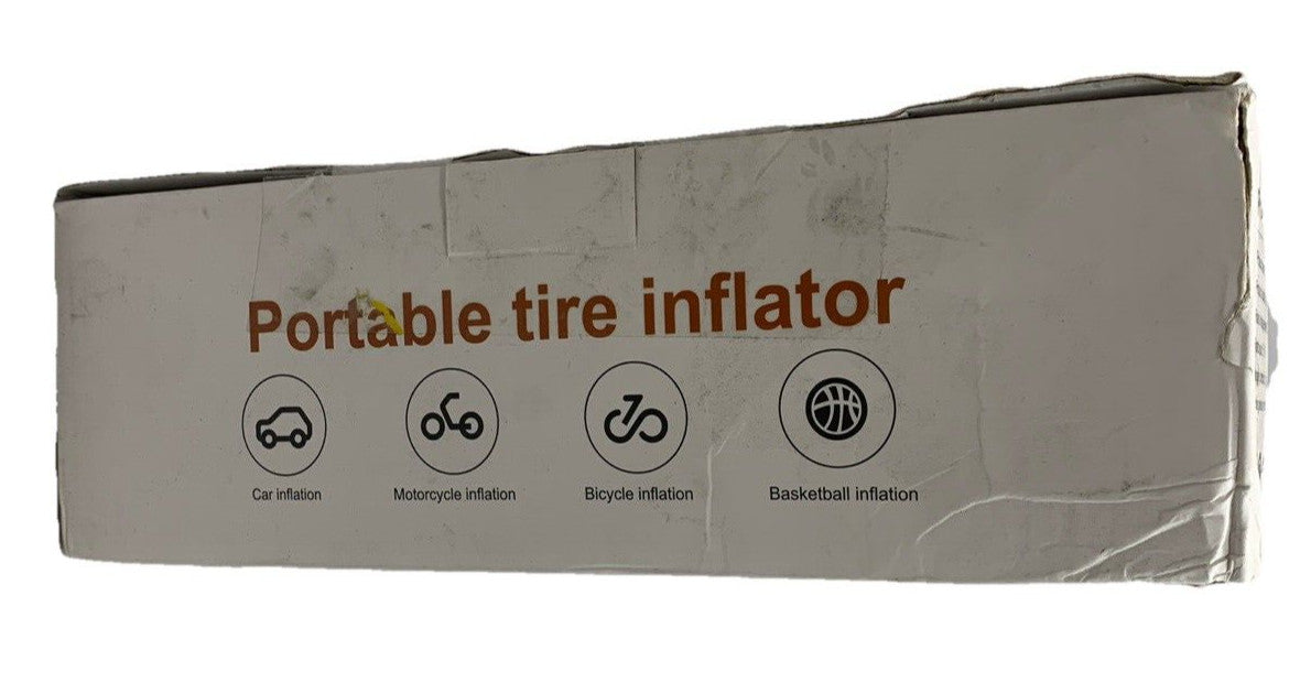Portable WirelessTire Inflator Air Pump for Car Motorcycle Bicycle Basketball