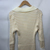 GRACE KARIN Women's Long Sleeve Sweater Dress Casual V-Neck Knit Size XL Ivory