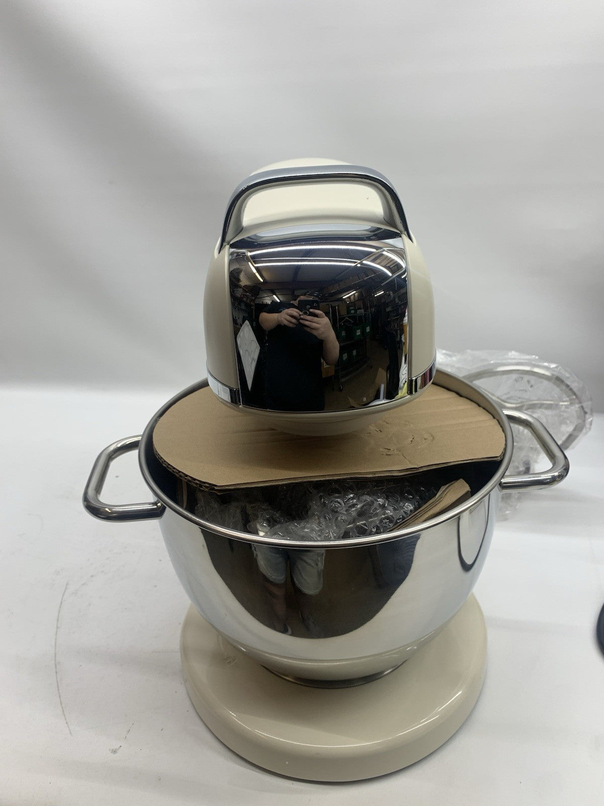 8.4QT Commercial Stand Mixer 800W w/Aluminum Die Casting High Capacity Low Noise