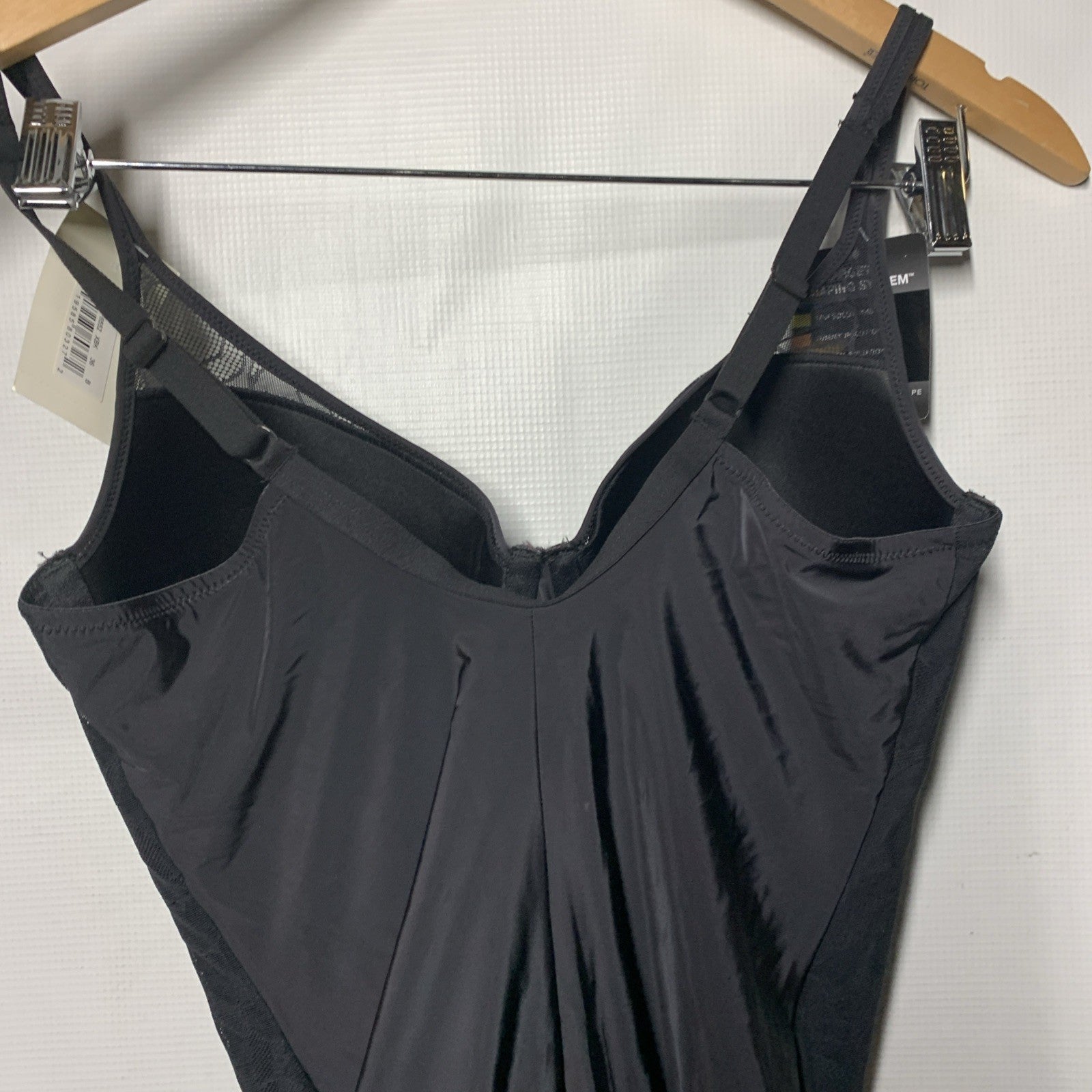 Bali womens Ultra Light Briefer Fajas DF6552 Shapewear Bodysuit, Black Size 36B
