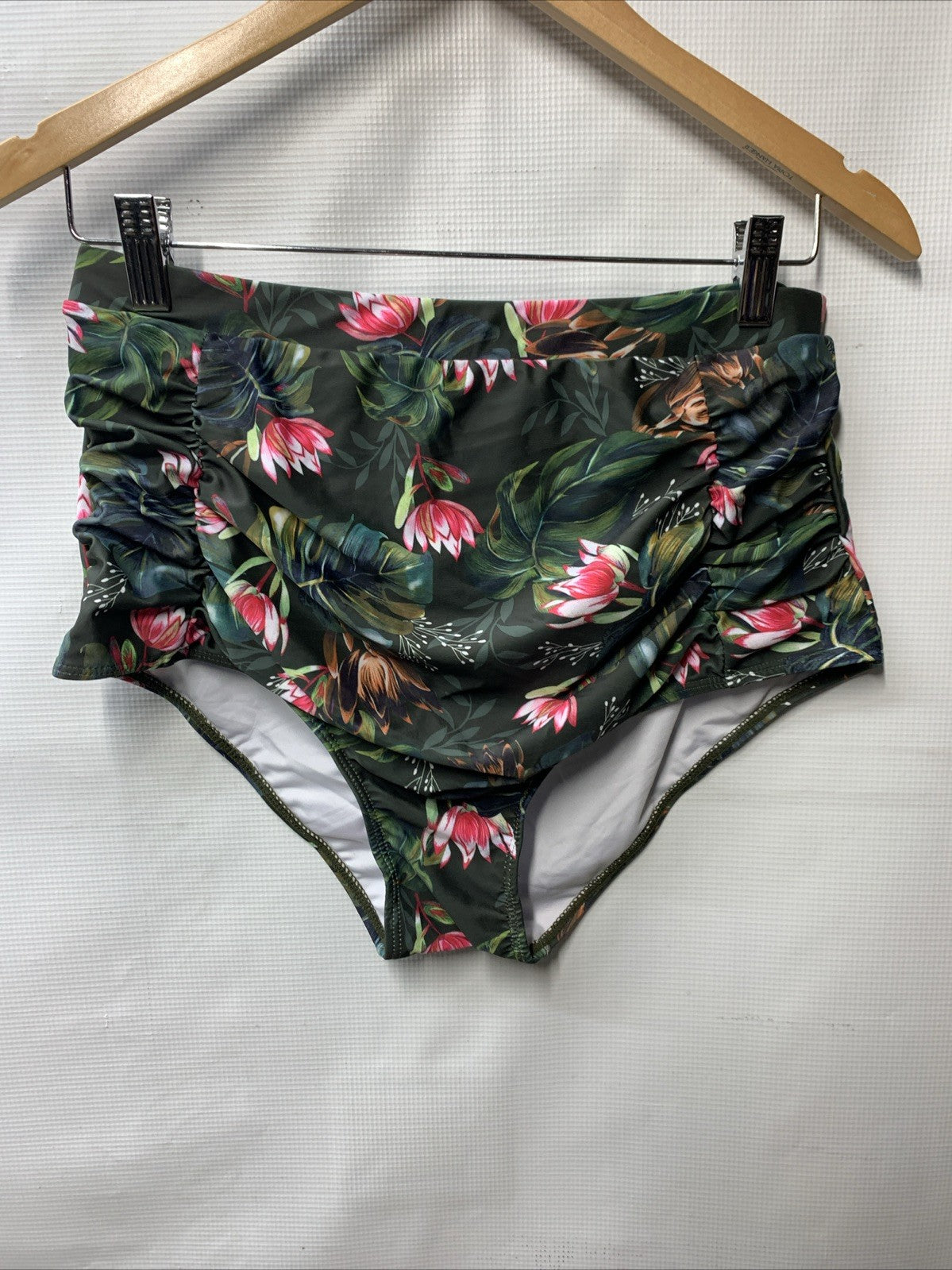 Hanna Nikole Bikini Sets for Women Plus Size Front Strappy Two Piece Suit 14W GR