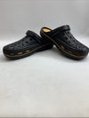 Men's Arch Support Clogs Garden Shoes Slip-On Outdoor Beach Slippers Black 11.5