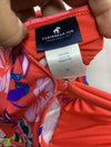 Women's Caribbean Joe Floral Tankini Swim Top RL2SP31 Size 14 Pull On Stretchy