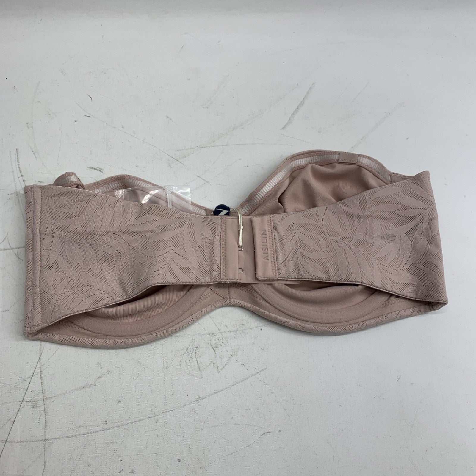 AISILIN Women’s Strapless Bra For Big Bust Minimizer Unlined Underwire Size 34DD