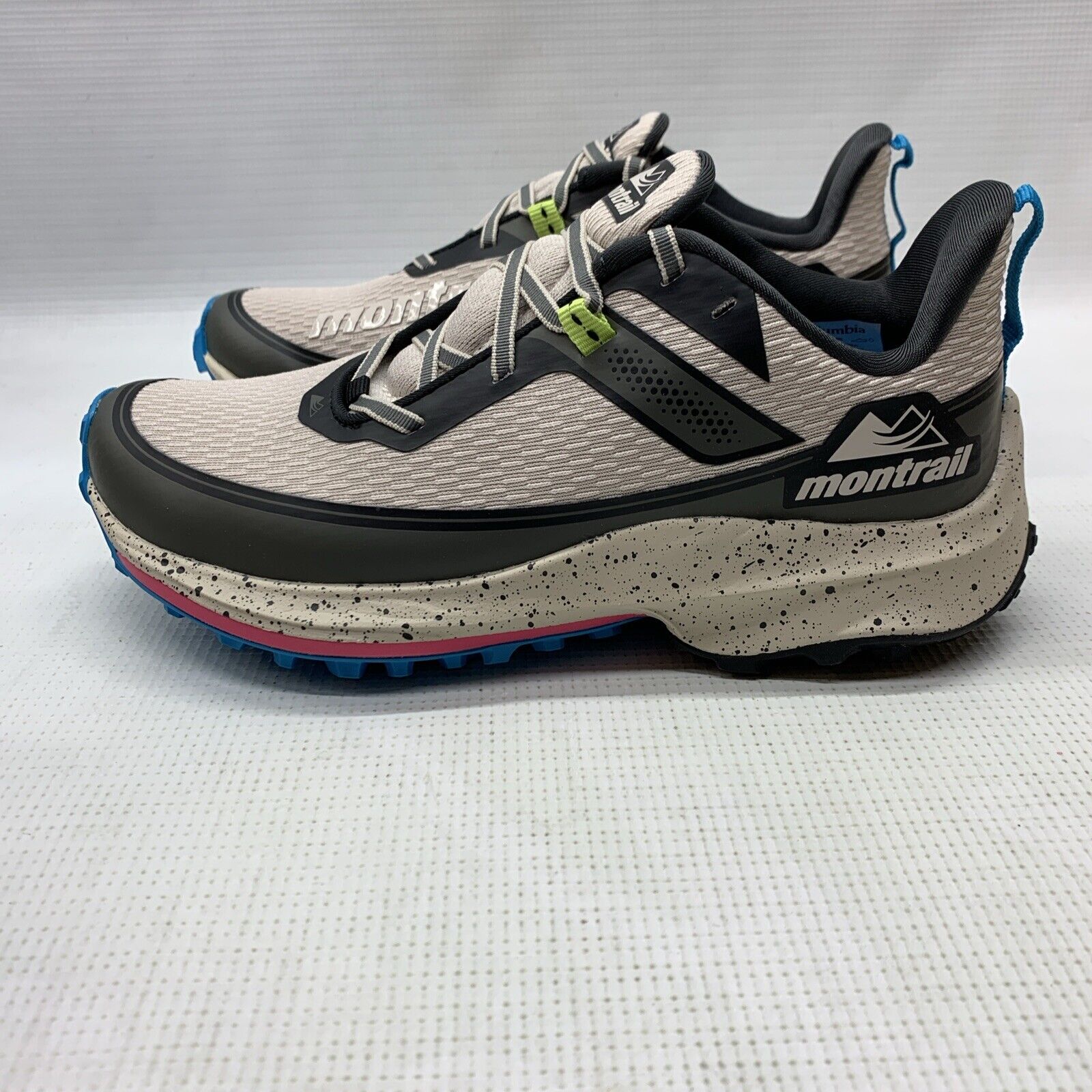Columbia Montrail Trinity Ag Ii Running Shoes Dark Stone/ocean Blue, Women's 5