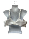 Vanity Fair 71500 Full Figure Wirefree Sports Bra Star White Size 42B Ultra-soft