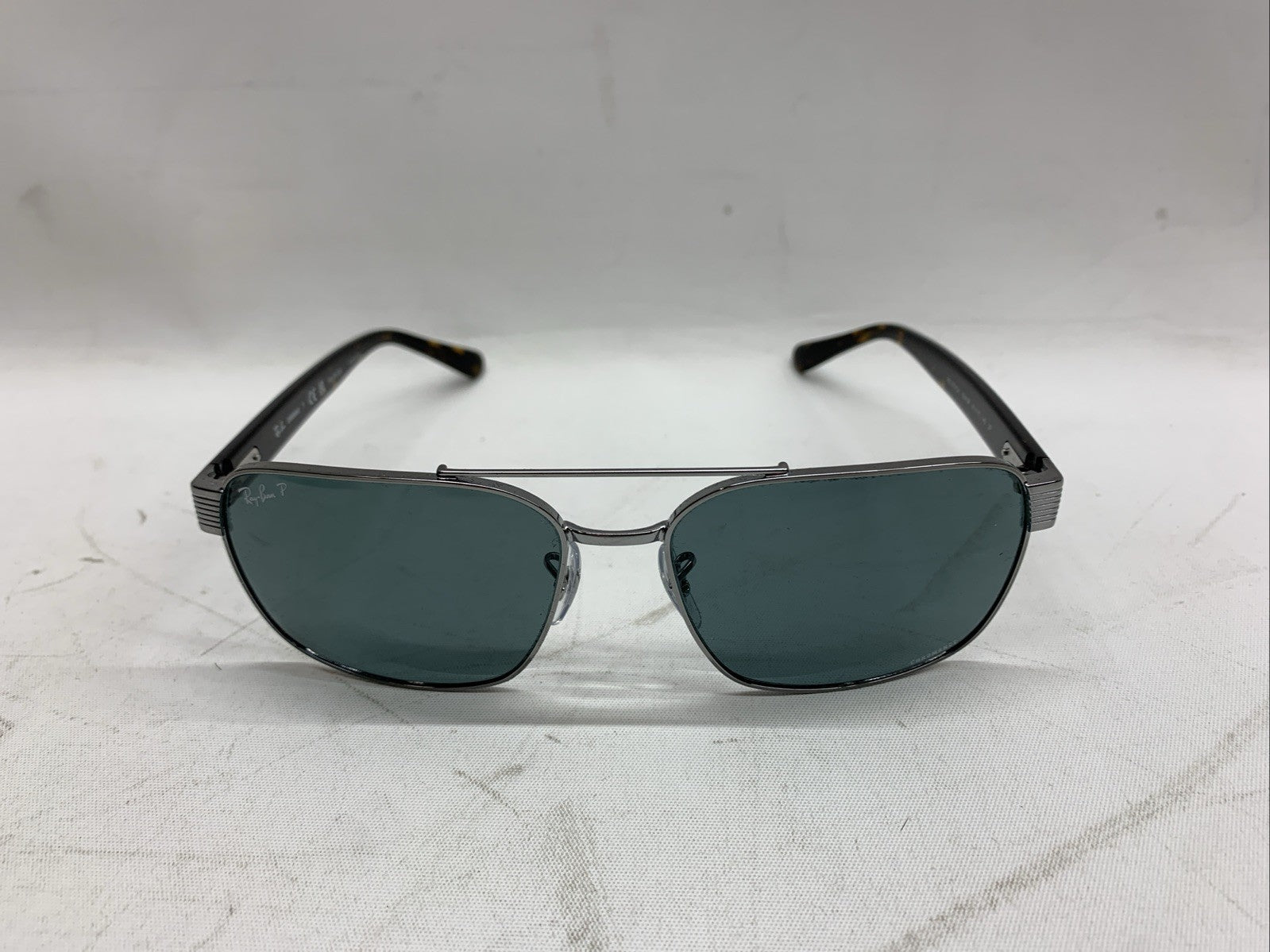 Ray-Ban Sunglasses 0RB3751CH Polish Gunmetal Polar Light Blue 145/61 004/3R E645
