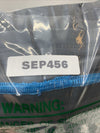 Champro Football Bull Rush 5 Pad Girdle, Black & Blue Size M Charcoal Comfortabl