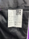 MAGE MALE Mens Suits Velvet Tuxedo Suit Set Slim Fit 2 Piece Size 2XL Purple