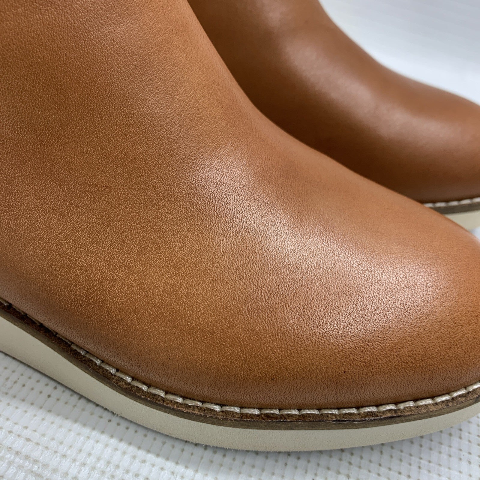 Softwalk Woodbury S2260-215 Women's Leather Ankle & Booties Boots Size 6.5M