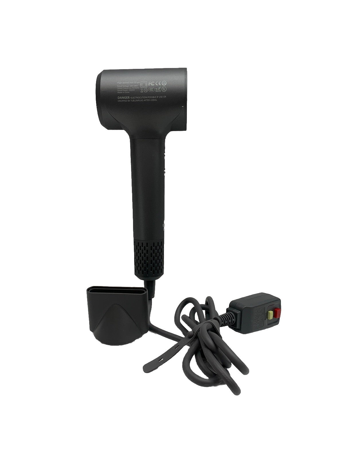 Hair Dryer 110000 RPM Professional High-Speed Blow Dryer 200 Millions Black