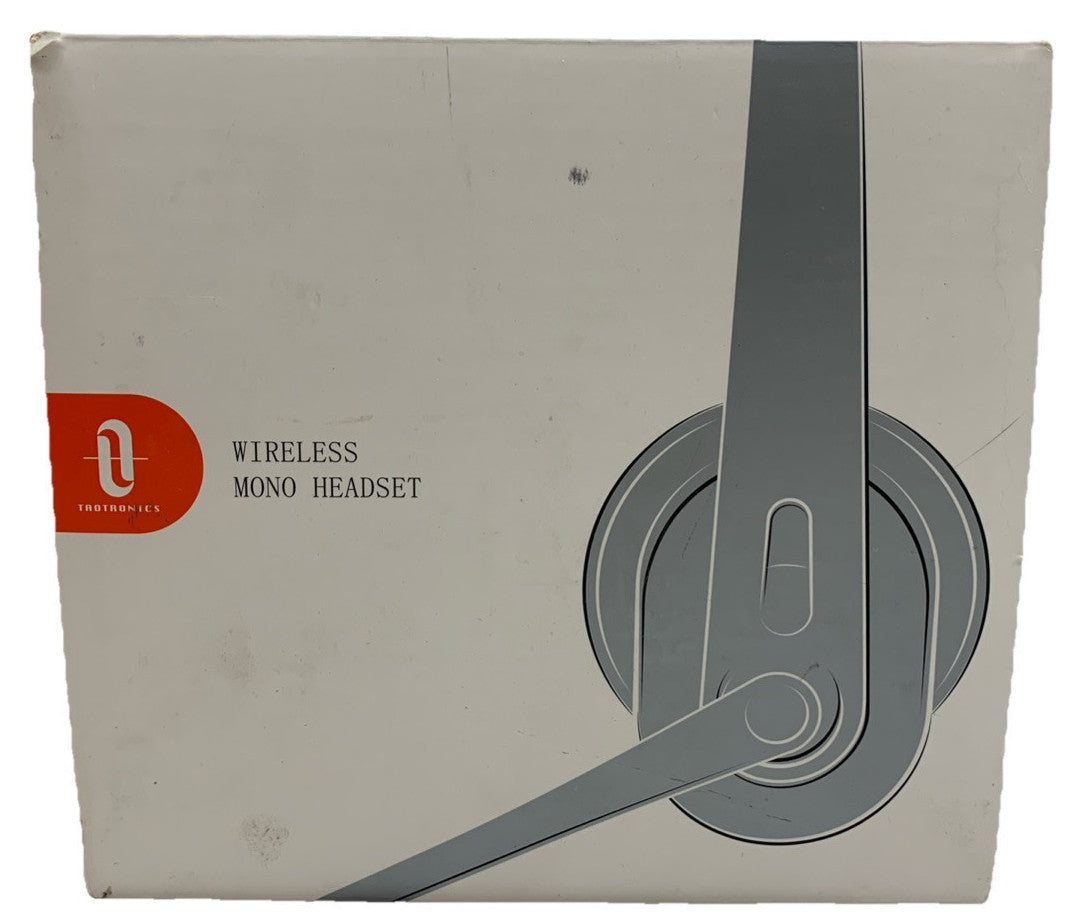 TaoTronics Wireless Bluetooth Headset Black with Microphone and Noise Canceling