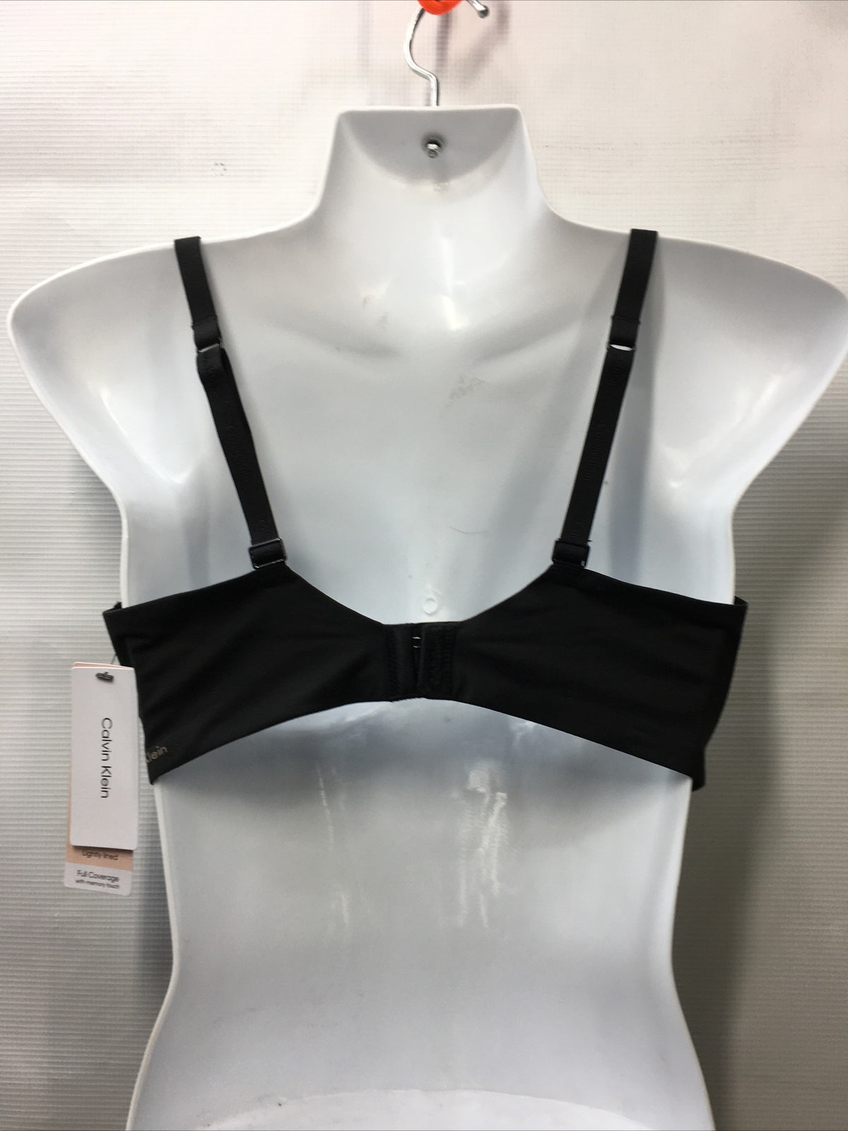 Calvin Klein F3837 Perfectly Fit T-Shirt Microfiber Padded Bra Black Size 32DDD