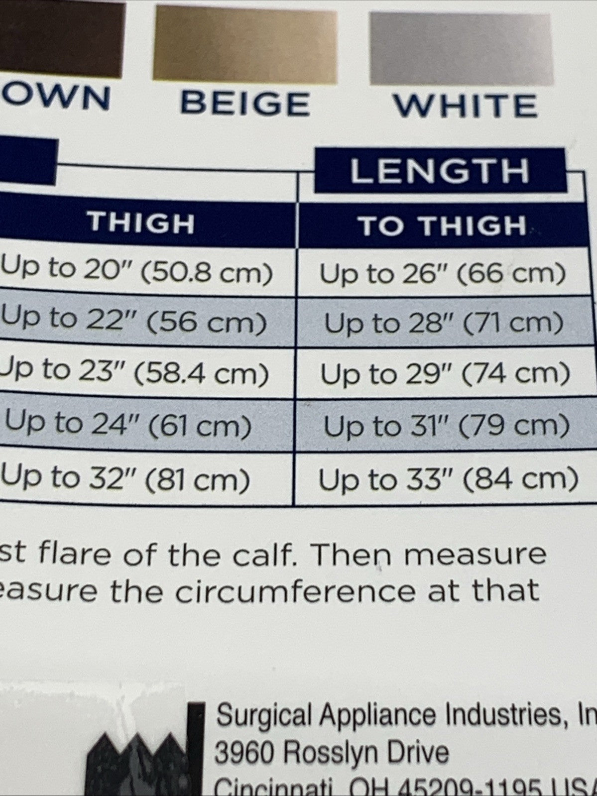 Truform Stockings Thigh High Open Toe Dot Top: 20-30 mmHg M BEIGE 0868BG-M Pair