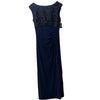 Alex Evenings Cap Sleeve Women's Waist Evening Party Long Dress Cocktail Size 10