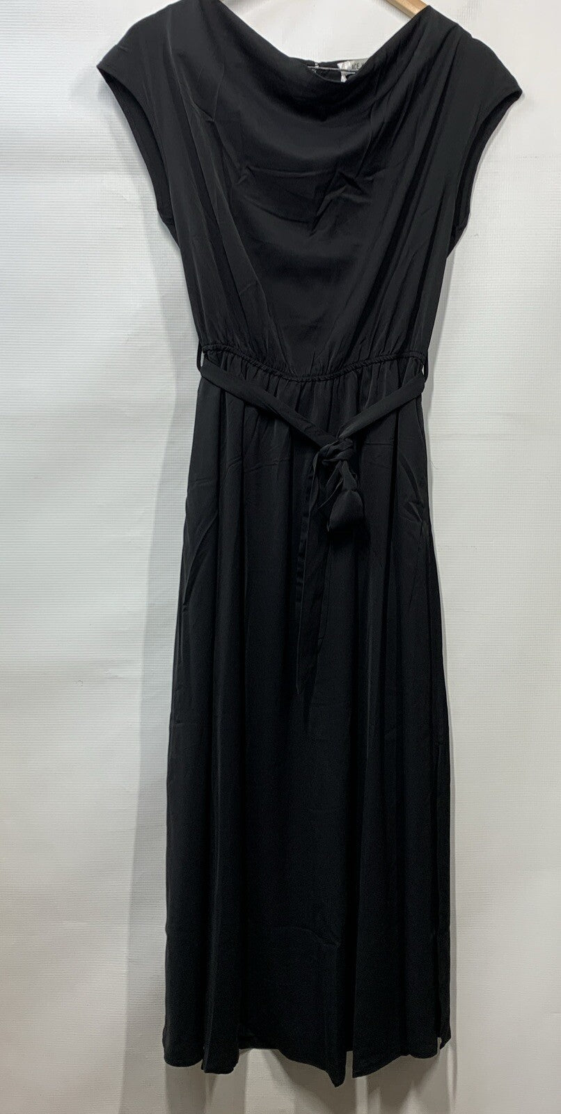 GRACE KARIN Women's Sleeveless Slouch Neck Midi Cocktail Party Dress Black SM