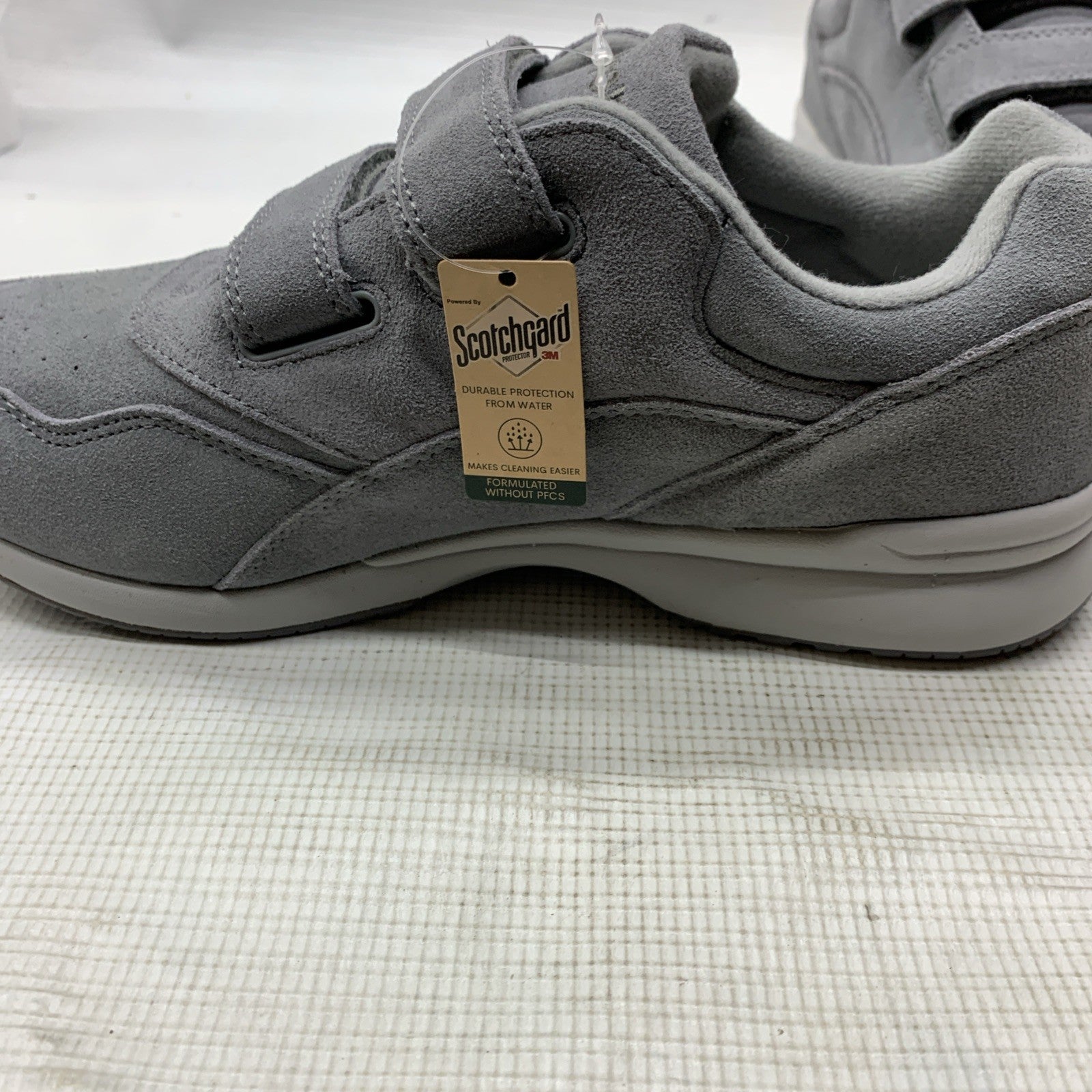 Propet Tourwalker Strap Women's Walking Shoes Gray Sneaker W3902 Size 9x(2E)